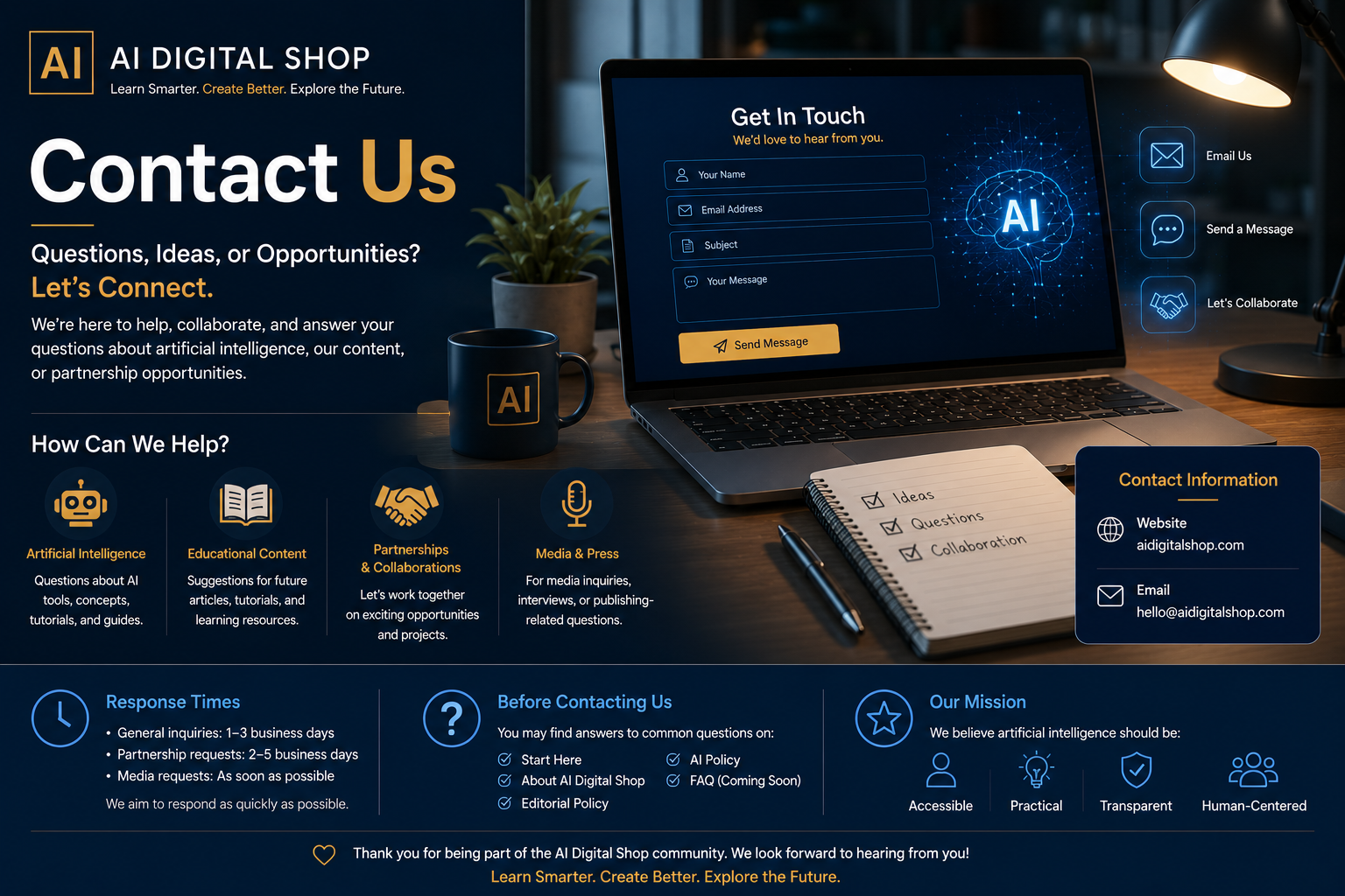 contact us