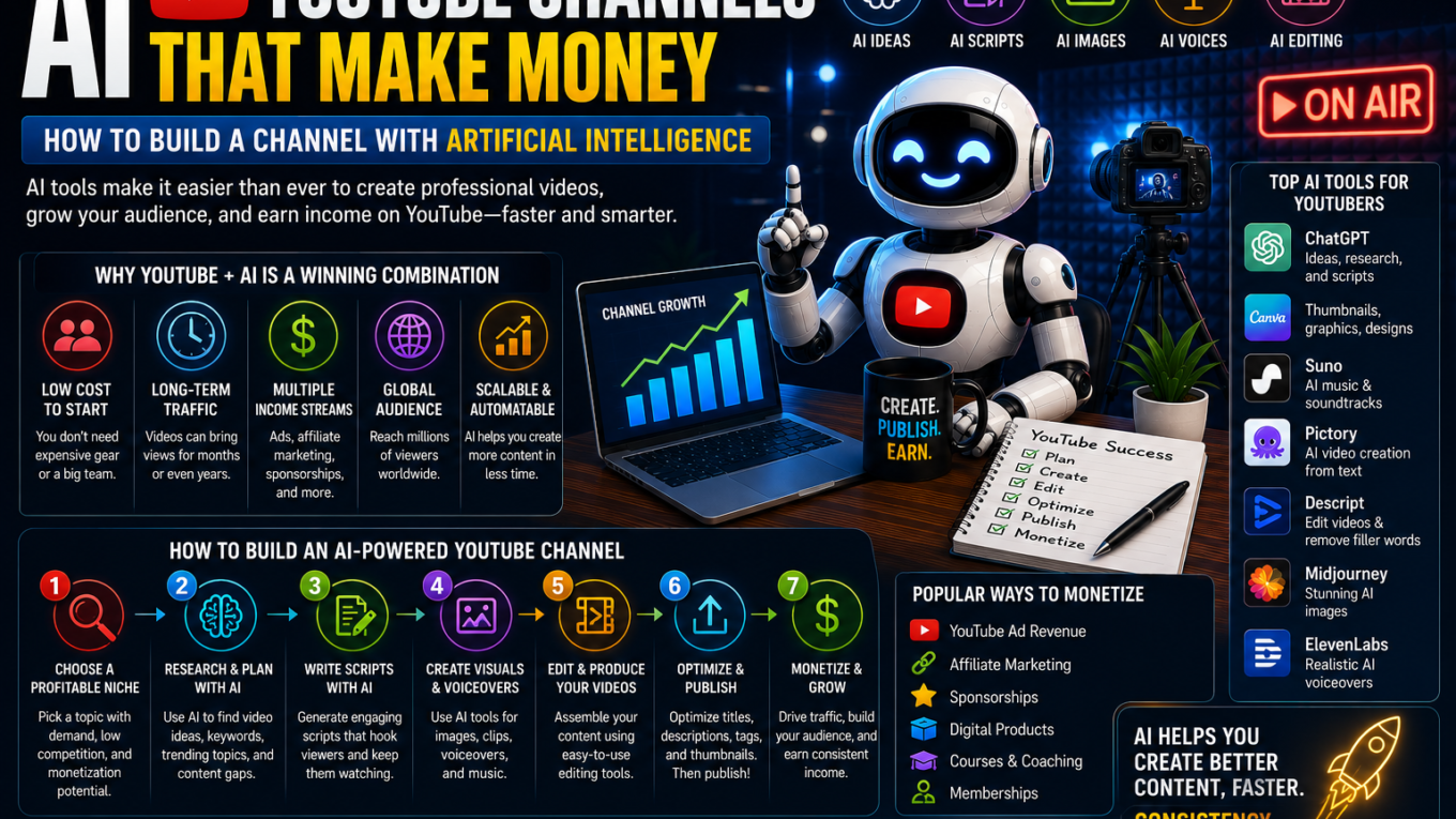 Ai YouTube channels that make money