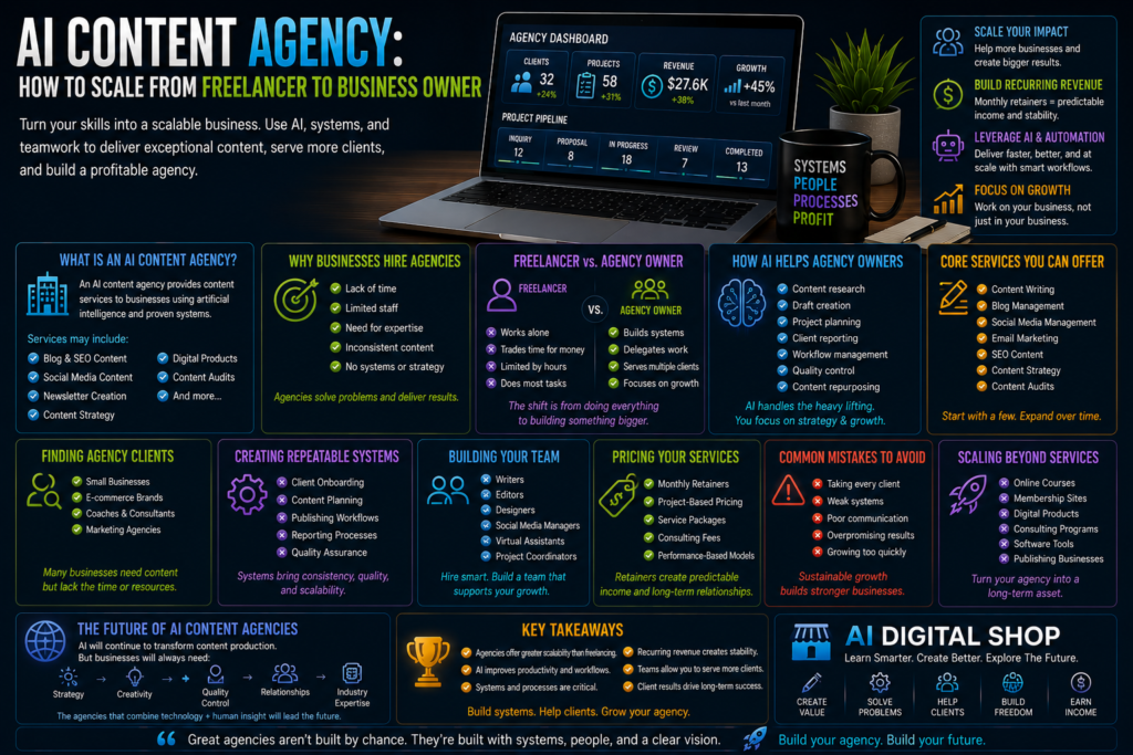 AI content agency