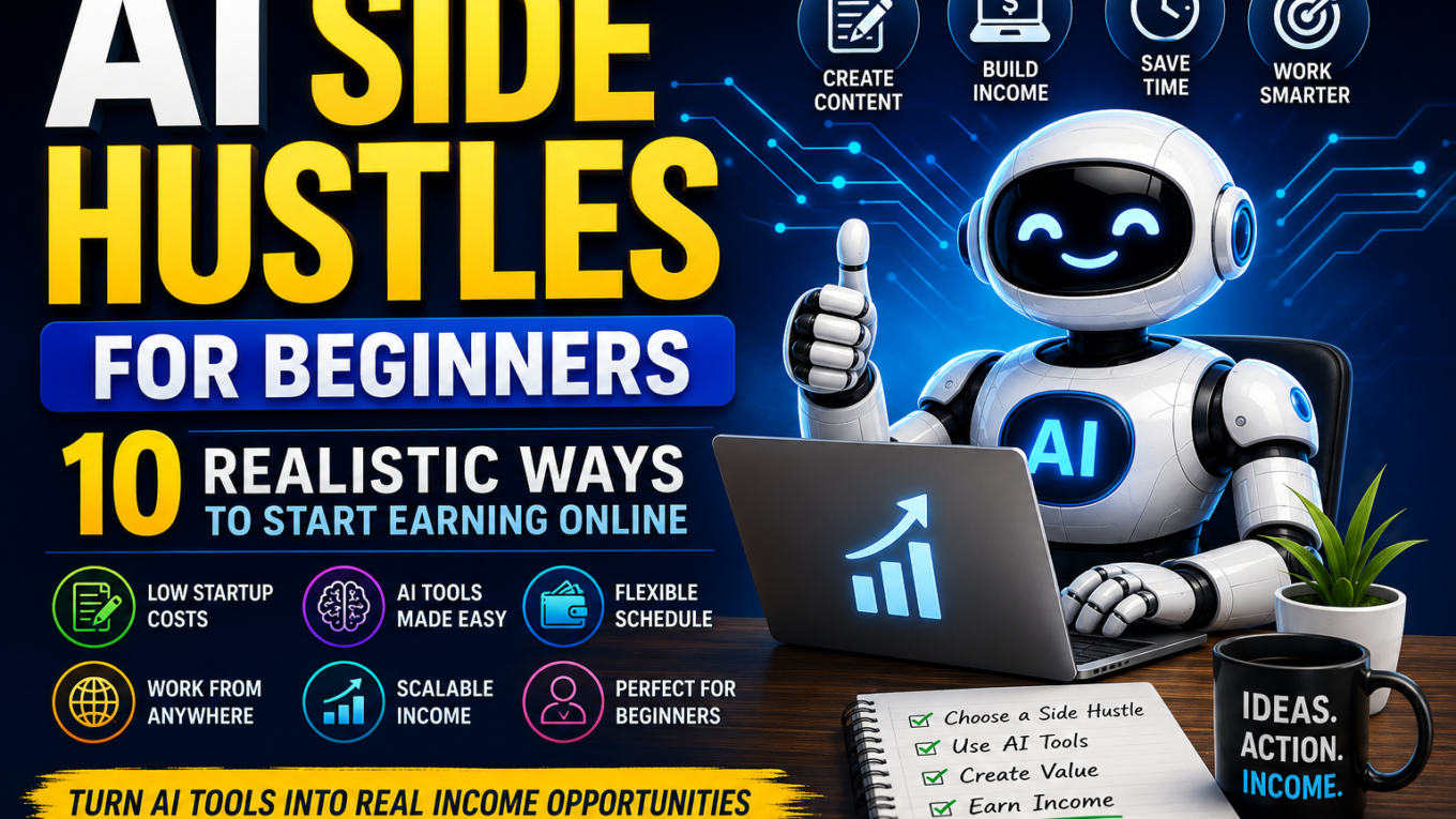 AI side hustles for beginners