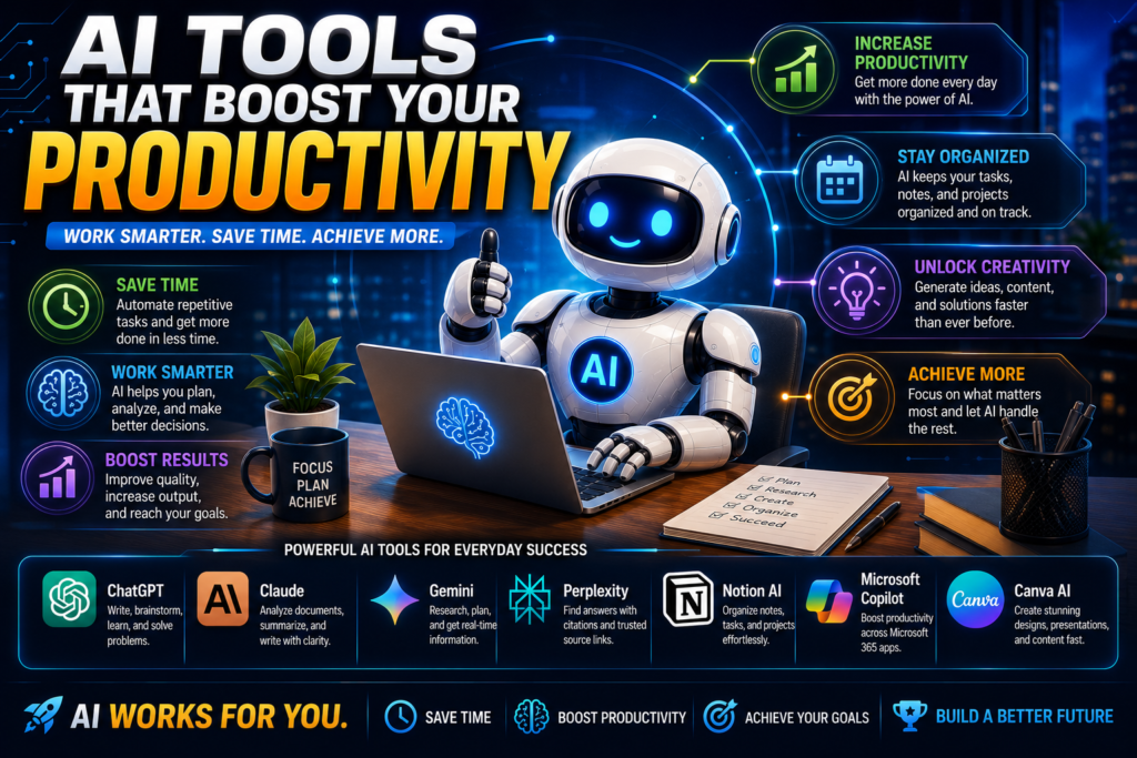 AI tools that boost your productivity