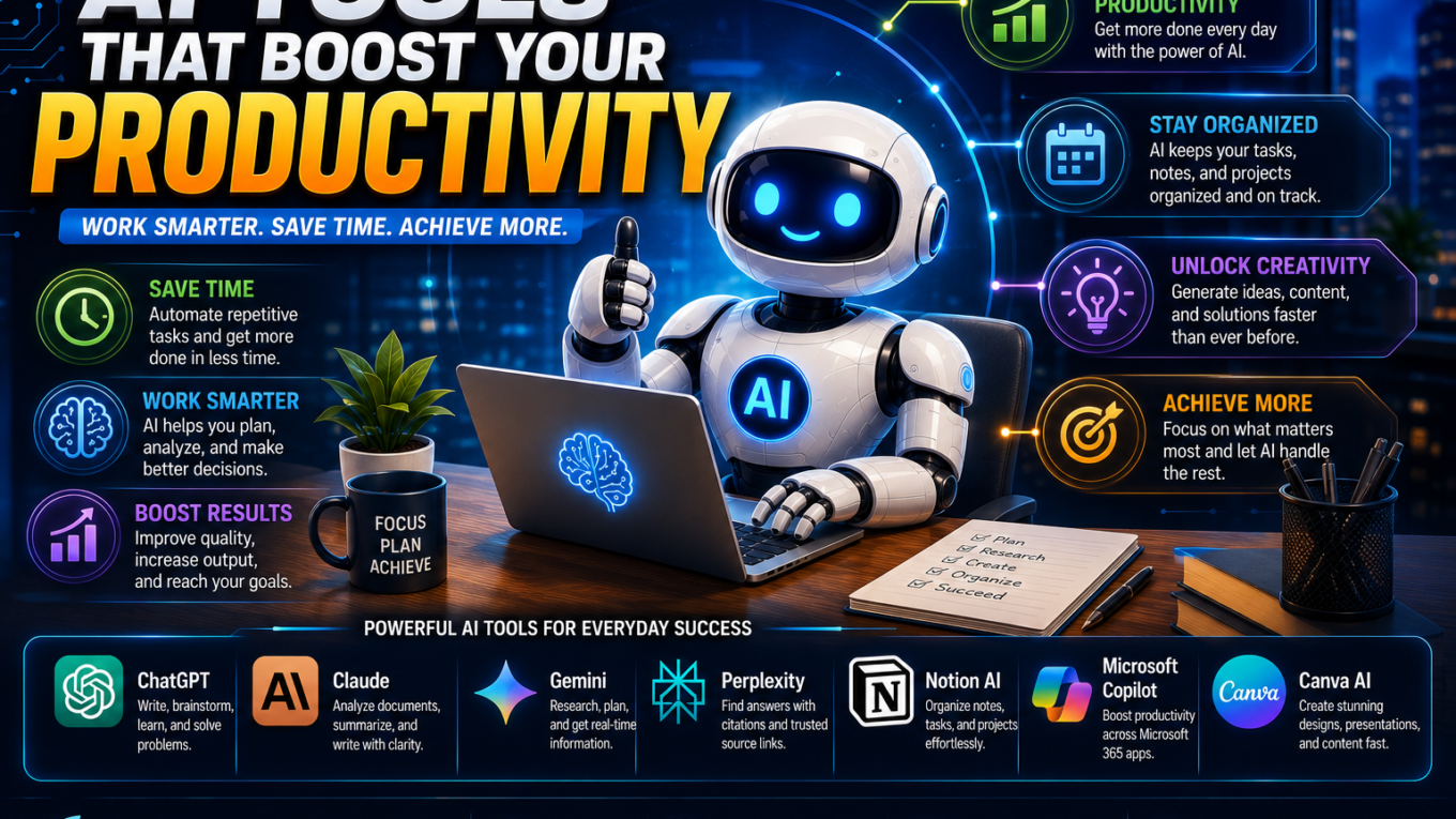 AI tools that boost your productivity