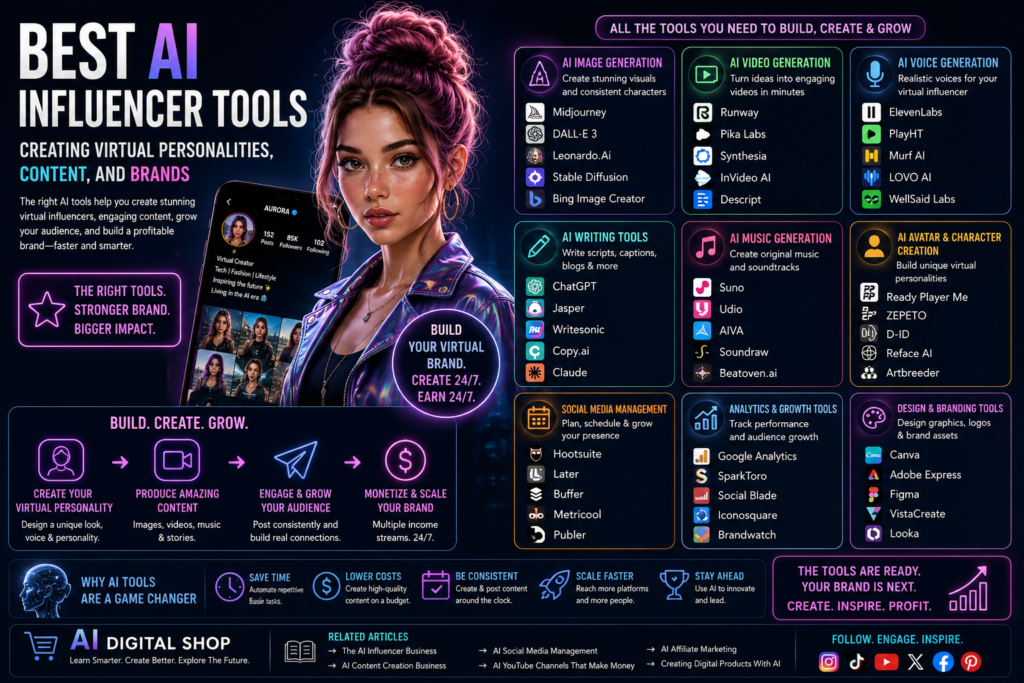 Best AI Influencer Tools
