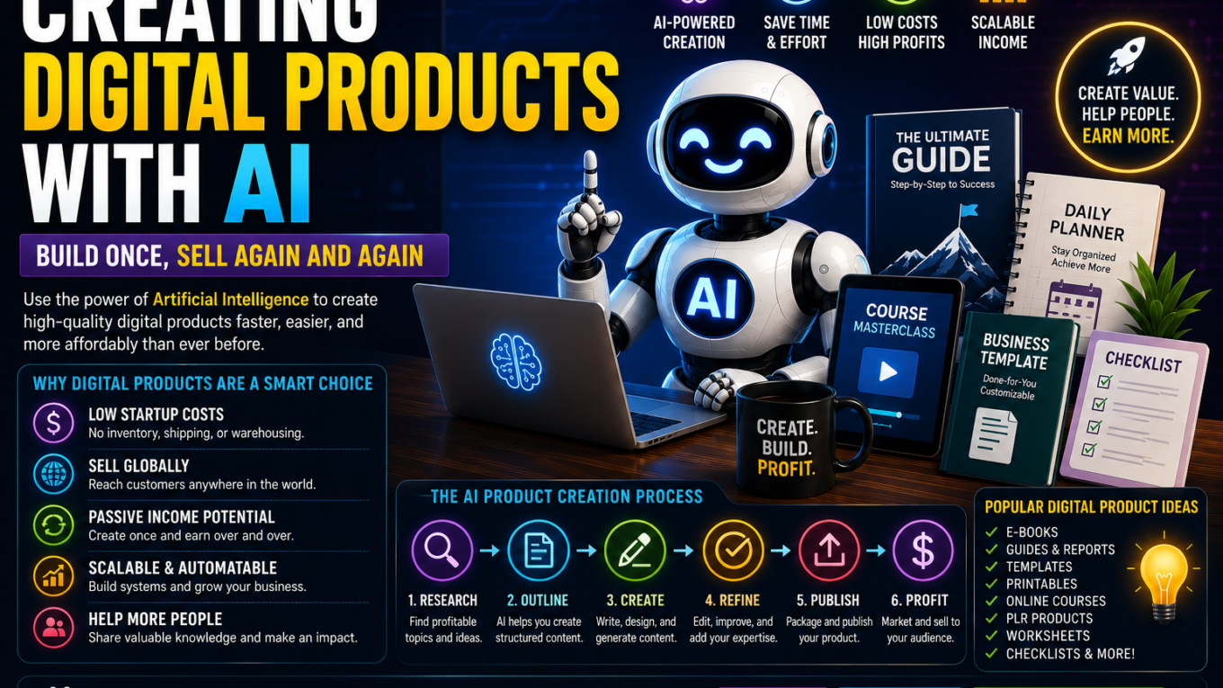 Creating Digital Products with AI