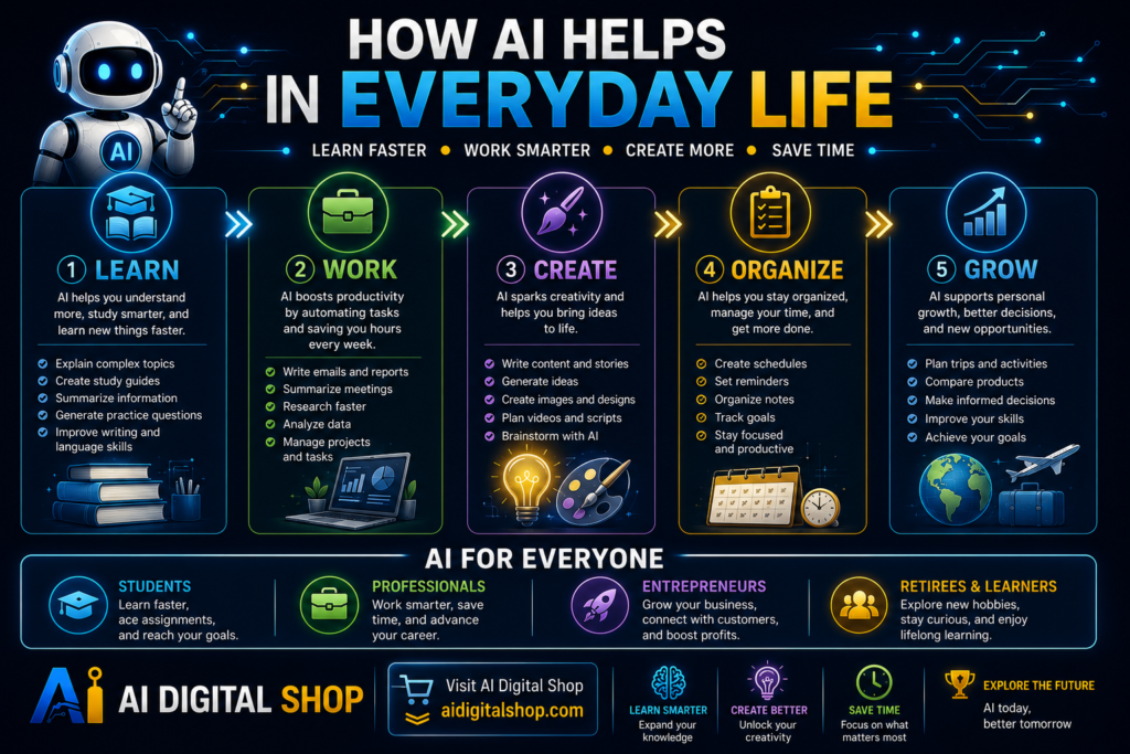 How AI helps in everyday life