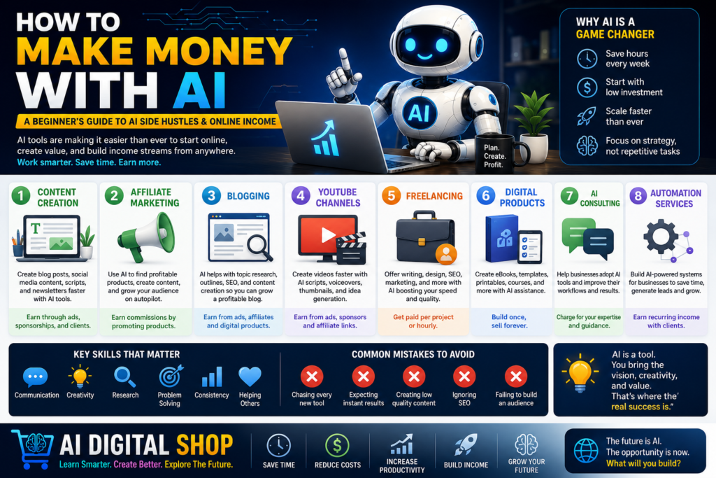 How to make money with AI