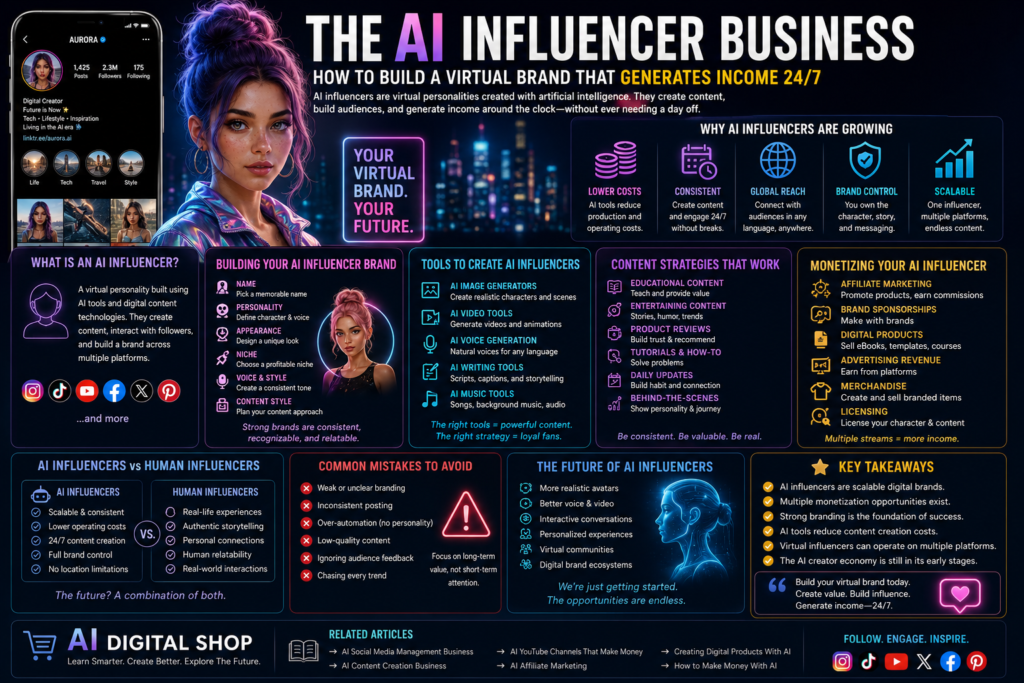 The AI influencer business