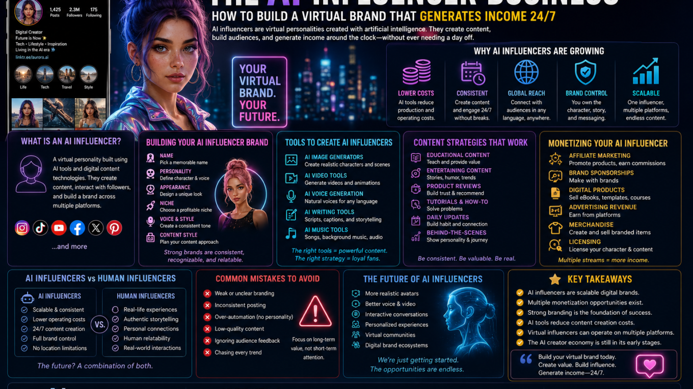 The AI influencer business