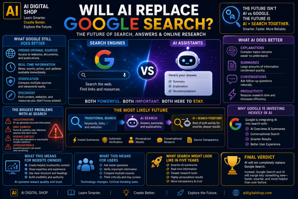 will AI replace Google search
