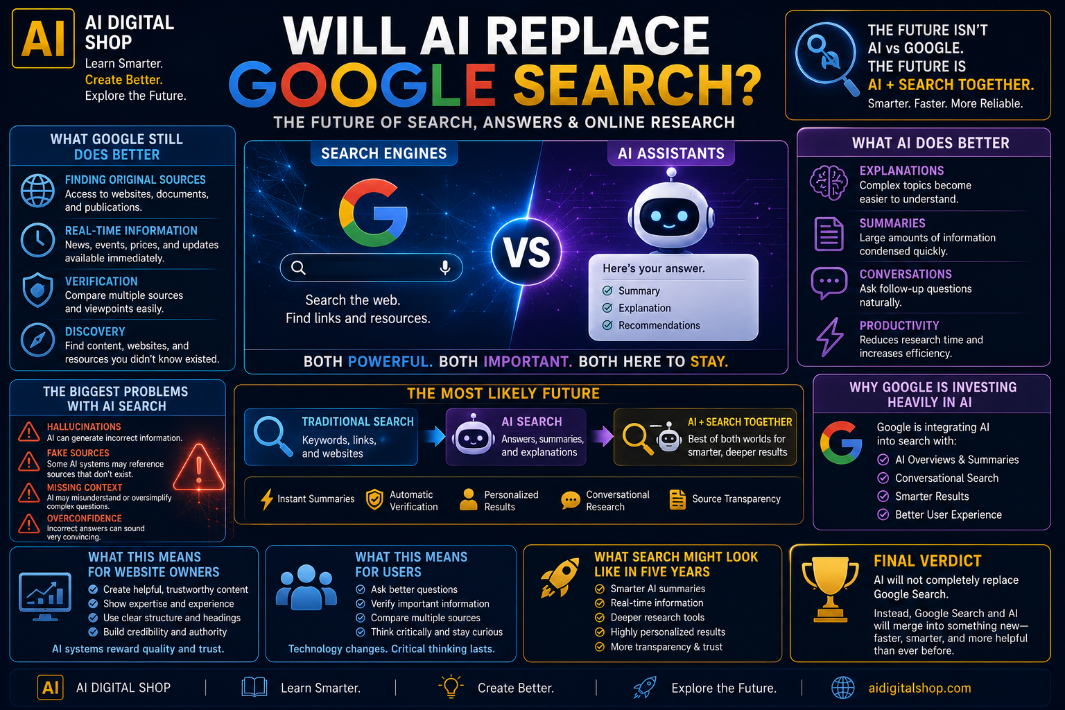 will AI replace Google search